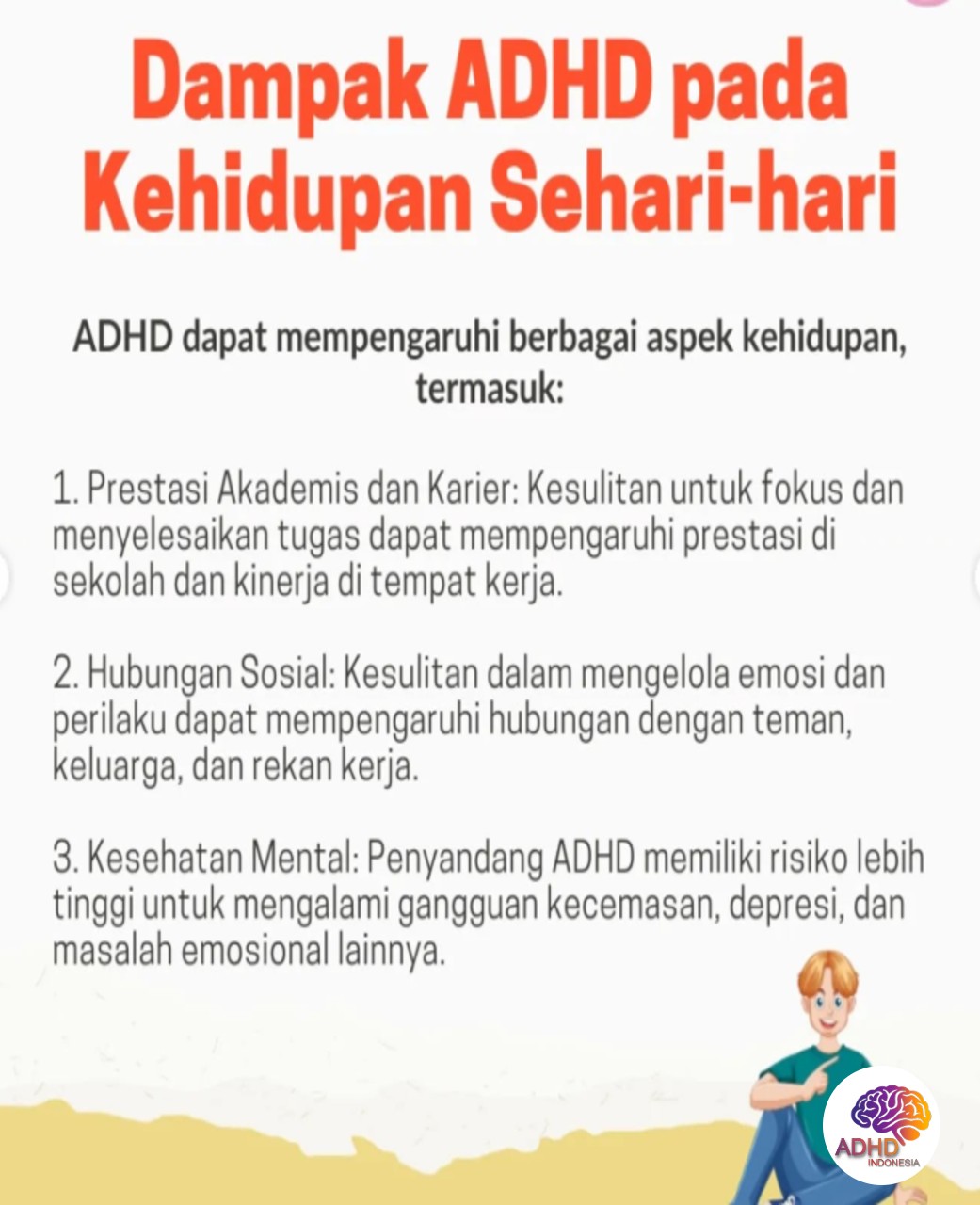 ADHD dan Hubungan Sosial Anak di Lingkungan Sekolah di Kabupaten Kebumen