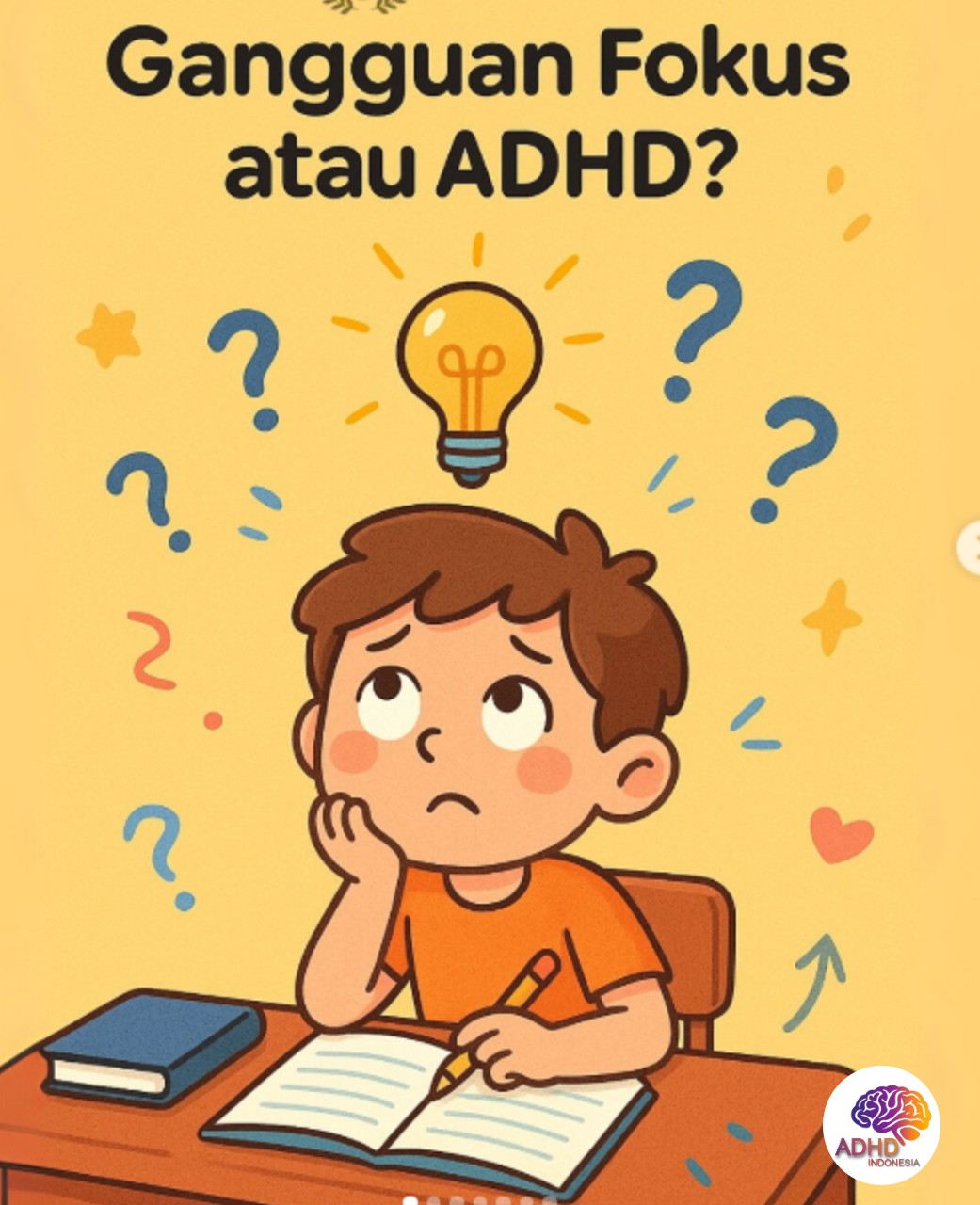 ADHD dan Kesulitan Fokus Anak: Edukasi untuk Keluarga di Kabupaten Kebumen