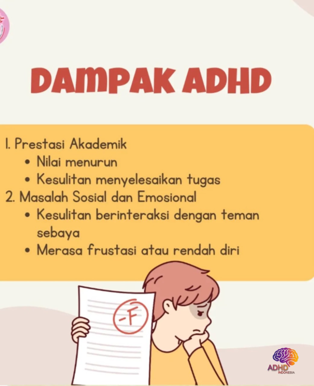 Dampak ADHD terhadap Proses Belajar Anak di Kabupaten Kebumen