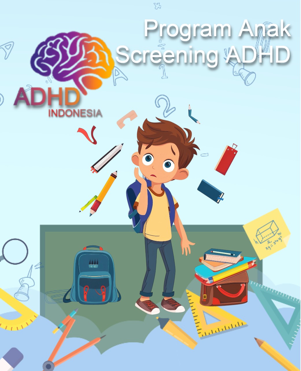 Program ADHD Indonesia Kabupaten Kebumen Screening ADHD Non-Diagnostik